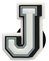 Crocs Jibbitz Buchstaben-Schuhanstecker | Individualisieren Sie Ihre Crocs mit Jibbitz Letter J One-Size