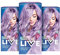 Schwarzkopf LIVE Pretty Pastels Purple Hair Dye, Pack of 3, Semi-Permanent Colour lasts up to 8 washes - P120 Lilac Crush