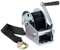 Trintion Heavy Duty 1000lbs Geared Hand Winch Manual Hand Winch Boat Trailer Caravan Puller Strap Marine Puller Tool with 6m Cable and 550kg Capacity