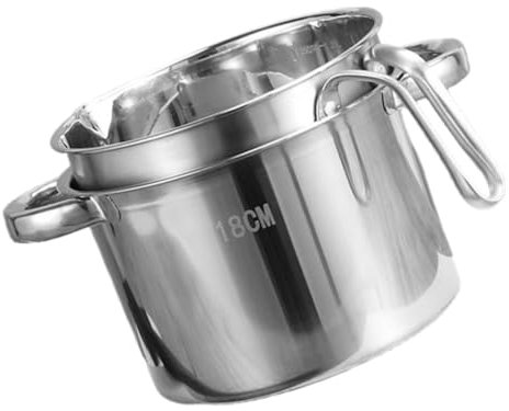 Gatuida 1juego Olla Inoxidable Para Derretir y Calentar De Olla Doble Para Cocinar Al Baño María Para Repostería y Cocina