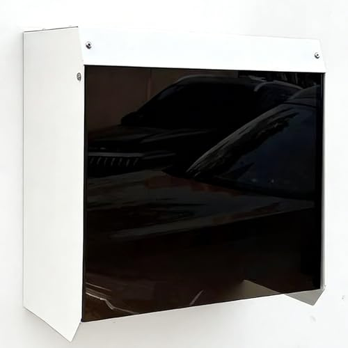 Genérico Caja del Cargador EV, Cubierta de Cargador EV para Exteriores Resistente a la Intemperie, Techo Protector de Cargador EV a Prueba de óxido de Acero Galvanizado