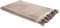 Carenesse 2 in 1 Hamamtuch 90 x 190 cm beige I Zweiseitiges Hamam Handtuch 100% Baumwolle: Glatt & Frottier I Pestemal/Fouta saugfähig & hygienisch I Hamam Strandtuch/Saunahandtuch kompakt