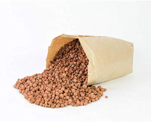 artplants.de Billes d'argile en Sac, Brun, 40 litres, 16kg - Argile - substrat - granulat
