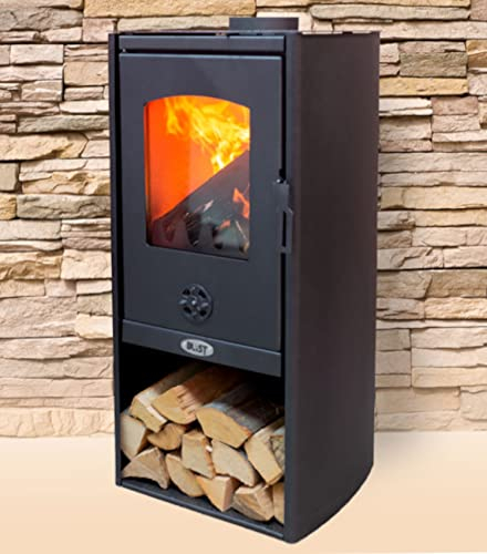 Kaminofen Dauerbrand Holz Ofen Holzofen 6,4 kW Kamin Polar Dauerbrandofen