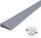 Gummi Türschwellenrampe Rampe, 6.5x2.5X100CM Bordsteinrampe, PVC Saugroboter Türschwellenrampe, übergangsschienen Selbstklebend Schwellenrampe für Rollstuhl, Kinderwagen, Rollator oder e Scooter