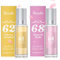 2 Stück Mini Parfüm Roll-On 15ml Frauen Parfüm Tragbarer Damendüfte Befeuchtet Die Haut Geschenke Für Verliebte, Frauen, Männer, Mütter(Gelb 62, Rosa 68)