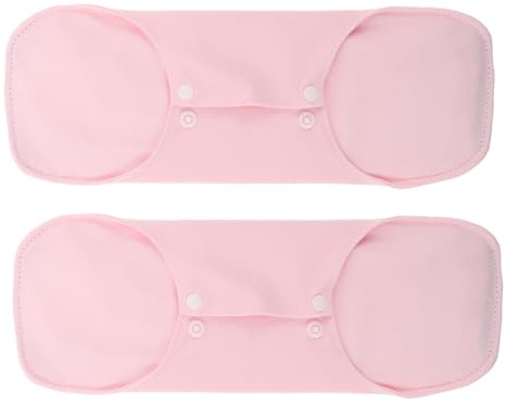 MAGICLULU Compresas Absorbentes de Algodón Ultrafinas 2 Unidades Lavables Diseño Transpirable y Ajuste Seguro para Incontinencia Femenina y Lactancia