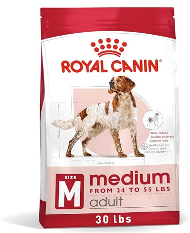 Royal Canin Size Health Nutrition Medium Adult Dry Dog Food, 30 lb Bag