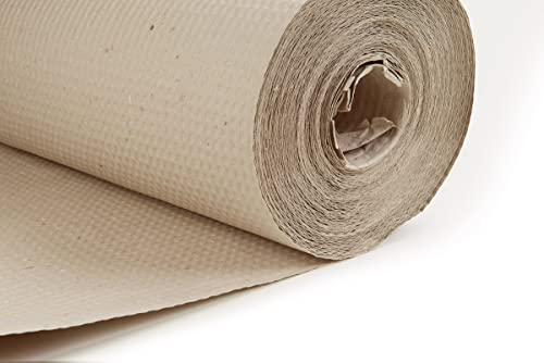 verpacking Polsterpapier 130 g/m² Packpapier auf Rolle 50 cm x 70 m Verpackungsmaterial - ALTERNATIVE ZUR LUFTPOLSTERFOLIE Umweltfreundliches Noppenpapier auf Rolle