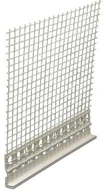 10 x Handelskönig PVC Abschlussprofil 6 mm je 200 cm = 20 m Abschluss Kantenprofil Gewebe Putzabschluss Fassade