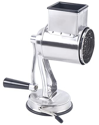 Moulin à tambour, en acier inoxydable, avec 5 tambours, broyeur manuel pour pommes de terre, multifonction, pour hacher les fruits et légumes