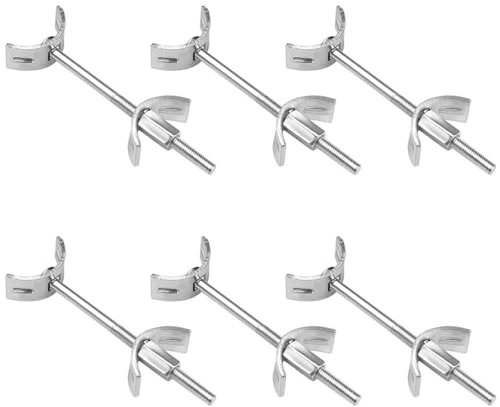 Conectores para Encimeras,100 mm,6 Piezas de Conectores para Muebles, Tornillos para Conectores de Muebles, Tornillos de Conexión, para Encimera