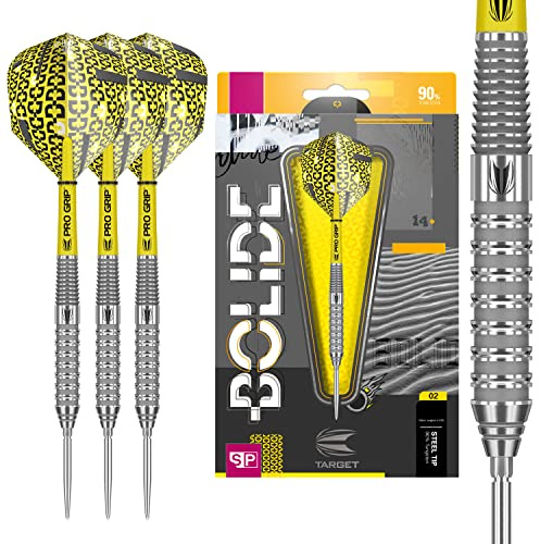 Target Darts Bolide Jeu de fléchettes avec Pointe en Acier 90% tungstène