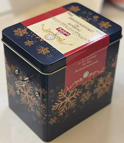 Lambertz 200g Musikdose Spieluhr mit Lebkuchenmischung Weihnachtsmelodie