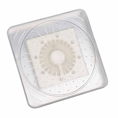 Vetrineinrete® Soffione doccia con led rgb quadrato 15x15 cm per cromoterapia doccia emozionale doccetta multicolore