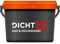 DICHTON Bad & Küchenfarbe 2,5l weiß mattglanz - Wandfarbe, Feuchtraumfarbe abwaschbar - Innenfarbe für Bad, Küche, Keller, Garage - hochdeckend, schimmelwidrig, desinfektionsmittelbeständig D.42W