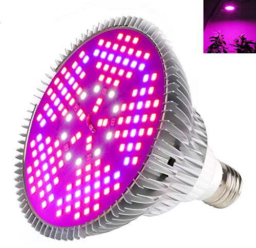 Esbaybulbs Lampade per Piante Crescita E27 100W 150leds Grow Light Faretto per Crescita Coltivazione Piante Interno Full Spectrum