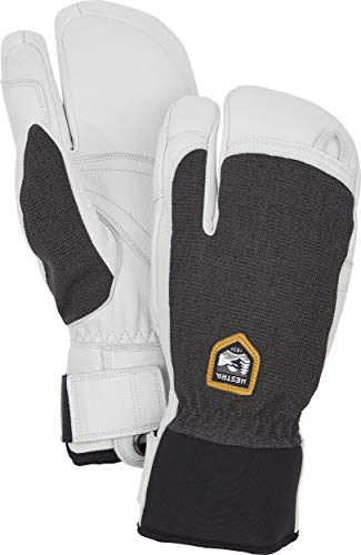 HESTRA Army Leather Patrol 3-Finger-Handschuhe Oliv Handschuhgröße 9 2021 Outdoor Handschuhe