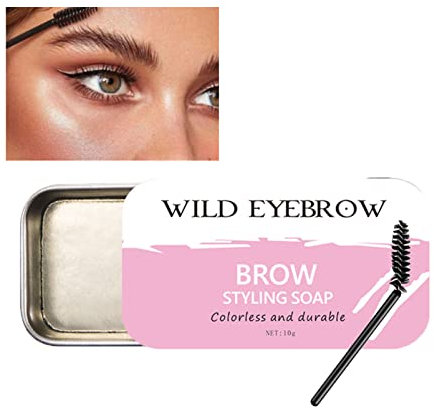 DMQ Eyebrow Soap Kit, Brow Wax, Waterproof Gel, Long Lasting Pomade, Eyebrow Filler