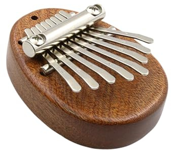 Portatile 8 Tasti Dita Pianoforte Dita In Legno Pianoforte Pollice Pianoforte Strumento Musicale Regalo Per Bambini E Adulti Durevole Portatile Dita di Legno Pollice Pianoforte Tastiera