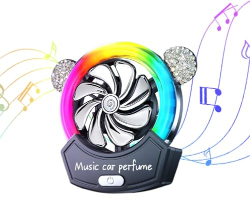Diffuseur de grille d'aération de voiture – Appareil élégant | Réglable pivotant à 360 degrés avec lumières LED, parfum d'huile pour intérieur de véhicule, maison, bureau, voyage, voiture, famille
