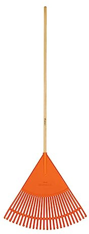 TRUPER Rastrillo flexible de hojas de polietileno EP-26F de 26 dientes