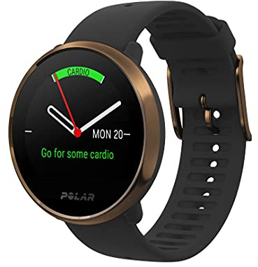 Polar Ignite - Reloj Inteligente de Fitness con GPS Integrado, Smartwatch, Pulsera Deportiva Sumergible con Sensor de Pulso óptico en la Muñeca, Guía de Entrenamiento