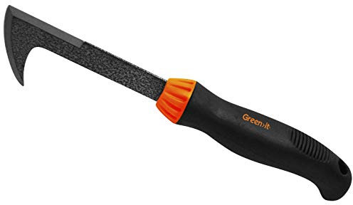 HOME IT® Rascador de Juntas con Empuñadura Softgrip – 28 cm – Herramienta Manual para Eliminar Hierbas Malas y Musgo Entre Baldosas y Bordillos