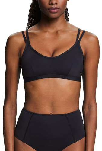 ESPRIT Damen Tura Beach Ay Rcs Pad.top Bikini, Schwarz, 36 EU