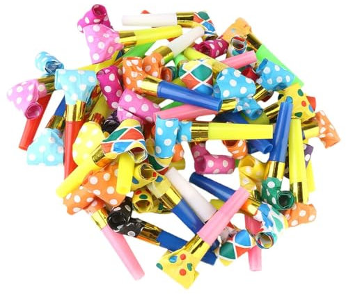 CJZZ 30 Stück Tröten Kindergeburtstag, Krachmacher, partytröten Kinder,Lustige Spielzeuge Für Neujahr Geburtstag Party, Kinder Party