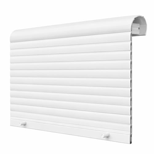 PVC-rullgardin | 50 mm böjd lama | skuren till storlek | Pertoni Tende (höjd 150 cm x 90 cm bred)