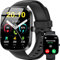 OUKITEL Reloj Inteligente Hombre Mujer, 1.91 HD Smartwatch Hombre Mujer con Llamadas Bluetooth, 140+ Modos Deportivos Smart Watch, SpO2/Pulsómetro/Monitor de Sueño, IP68 Impermeable para Android iOS