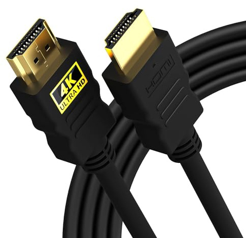 4K HDMI Cable 10m, High Speed HDMI 2.0 Cord 4K@60Hz 18Gbps, Ultra HD Long Hdmi to Hdmi cable Compatible with all HDMI devices PC/TV/HDTV (5 Meter)