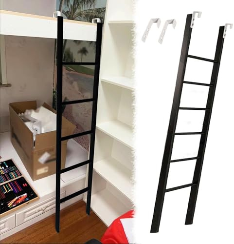 Échelle de lit, échelle pour lit superposé Domestique, échelle d'accès/échelles pour Lits superposés de Camping-Car, échelles d'accès au lit, échelle (185 cm/73 Pouces)