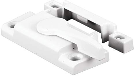 Prime-Line F 2554 Diecast Cam Action Window Sash Lock with Alignment Lugs, White (Single Pack)