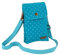 Beauty Thinxx MINI CROSSBAG Handytasche Pünktchen (Türkis)