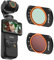 REYGEAK Magnetischer Filterset für DJI Osmo Pocket 3,Variabler ND Filter VND 2-512, 1-9 Stop Graufilter kompatibel mit DJI Osmo Pocket 3 Kamera Zubehör (Drehbarer ND2-ND32/ND64-ND512)