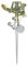 Brandson - Irrigatore a Pulsazione, Irrigatore Giardino Circolare, Irrigatore a Settori, 6 Bar, Portata di 12 m 450 m², Sistema di irrigazione automatica per prato