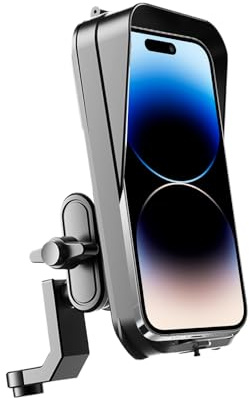 Générique Supporto per telefono per moto, supporto per bicicletta, impermeabile, con copertura antipioggia, accessorio per moto, bicicletta, per navigazione, video, chiamata, registrazione e Streaming