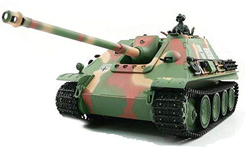 by Big Boyz Heng Long Radio Remote Controlled military tank RC Tank Jagdpanther 1/16-- Shooting + Smoking + Engine Sounding 1/16