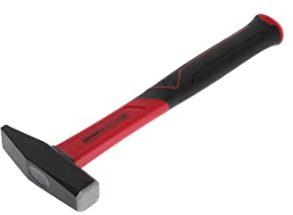 GEDORE red Martillo universal con mango de fibra de vidrio, Peso de la cabeza 500 g, Martillo con mango de fibra de vidrio, Herramienta, Forjado, R92120020