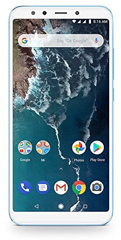 Xiaomi Mi A2 15.2 cm (5.99) 6 GB 128 GB Dual SIM 4G Blue 3010 mAh Mi A2, 15.2 cm (5.99), 6 GB, 128 GB, 12 MP, Android 8.0, Blue
