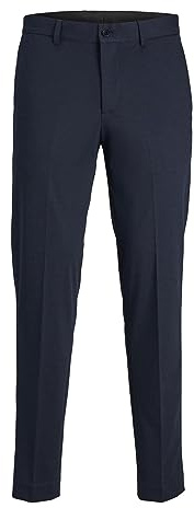 Bestseller A/S Jprjones Pantalon Stretch Noos Costume, Bleu Marine foncé/Coupe Slim, 50 Homme