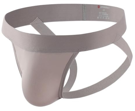 BRODDLE Men's Jockstrap Stretchy Nylon Pouch Workout Performance Athletic Supporters for Men