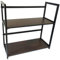 KD Essentials – Küchen Organizer – Robustes Metall und Elegantes Kiefernholz, 2 Etagen (Küchen-Regal für Vorräte, Gewürze, Geschirr oder Putzmittel, Zwei Regalböden für viel Platz, einfacher Aufbau)