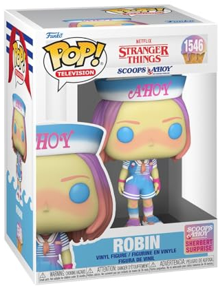 Funko Pop! TV: Stranger Things - Robin - (Scoops Ahoy) - Collectable Vinyl Figure - Gift Idea - Official Merchandise - Toys for Kids & Adults - TV Fans - Model Figure for Collectors and Display