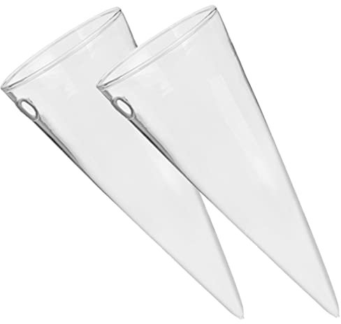 Yardenfun 2 Stücke Moderne Hängen Glas Blumentöpfe Form Anlage Ausbreitung Station Wohnkultur