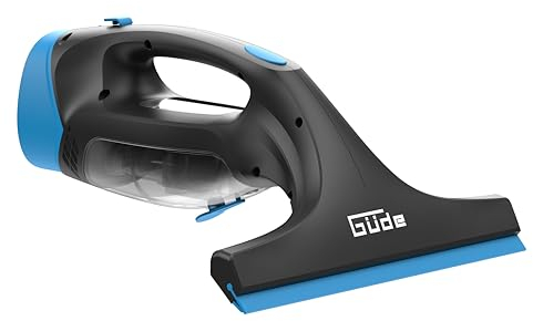 Güde Aspirador de ventana con batería GAFS 280 (3,7 V, 28 cm de trabajo br., 125 ml extraíble, depósito de agua sucia, 1,8 kPa máx. inferior, 30 min de tiempo de trabajo con batería completa, incluye