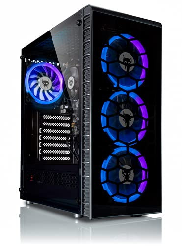 BEASTCOM Q3 Essential Gaming, 16 Threads Gaming PC, AMD Ryzen 7 8X 4,60GHz, 4K Vega Radeon Grafik, 32GB RAM, 1TB SSD, WiFi, Windows 11 Pro