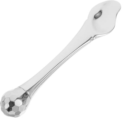 PLAFOPE Applicateur pour Crème Visage et Yeux Métal Spatule et Massage Relaxant Cuillère Pratique pour Dosage Précis Outil Beauté Soins Peau Fatigue Oculaire
